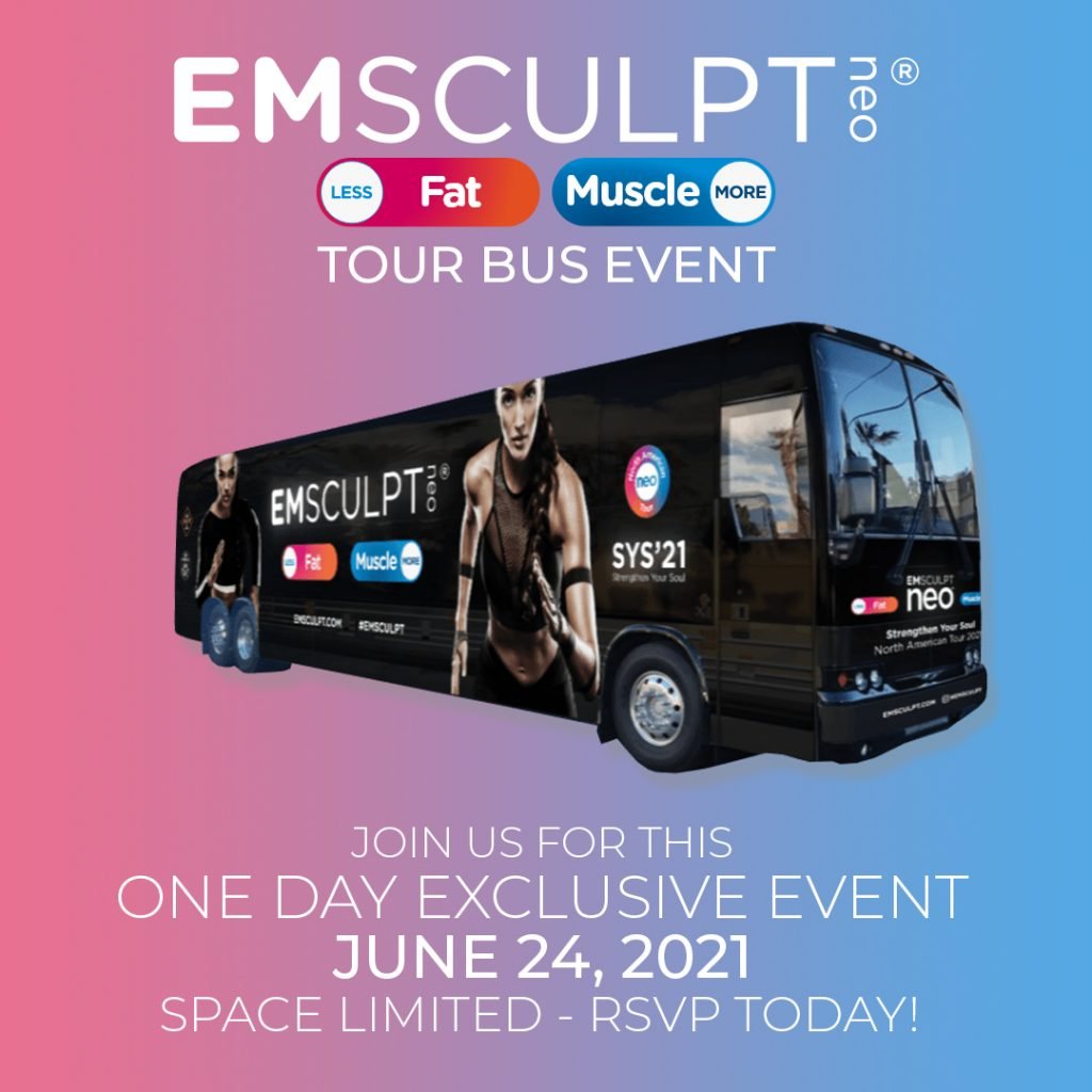 emsculpt neo tour bus event new providnce DrC360